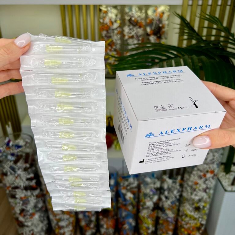 Голки ін'єкційні Alexpharm G-30 0,3 х 13 мм