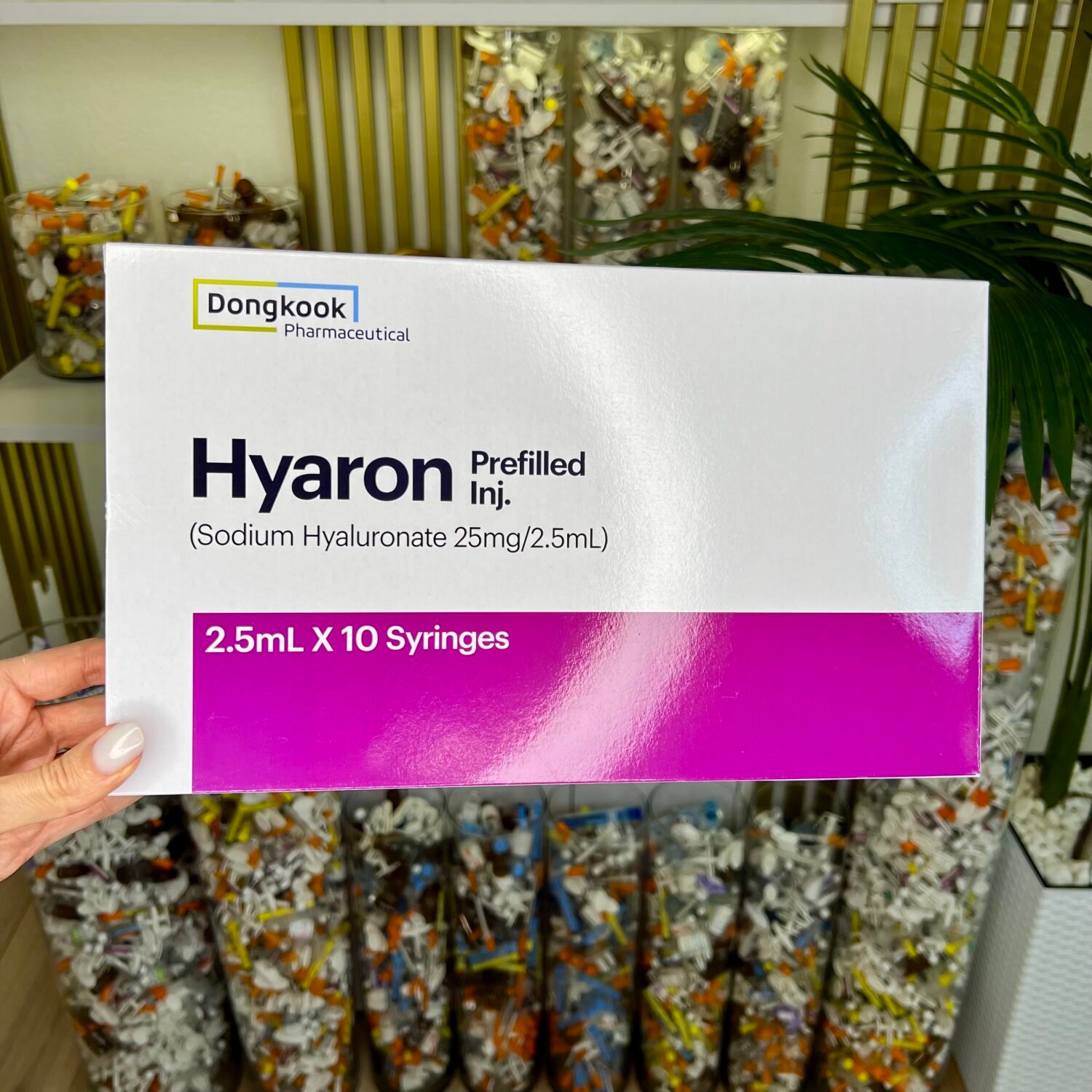 Біоревіталізант Hyaron Sodium Hyaluronate (Хуарон) 2,5 мл